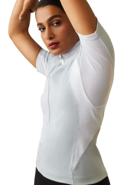 Ariat Ascent konkurranseskjorte med 1/4 glidelås for kvinner