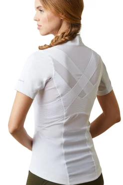 Ariat Ascent konkurranseskjorte med 1/4 glidelås for kvinner