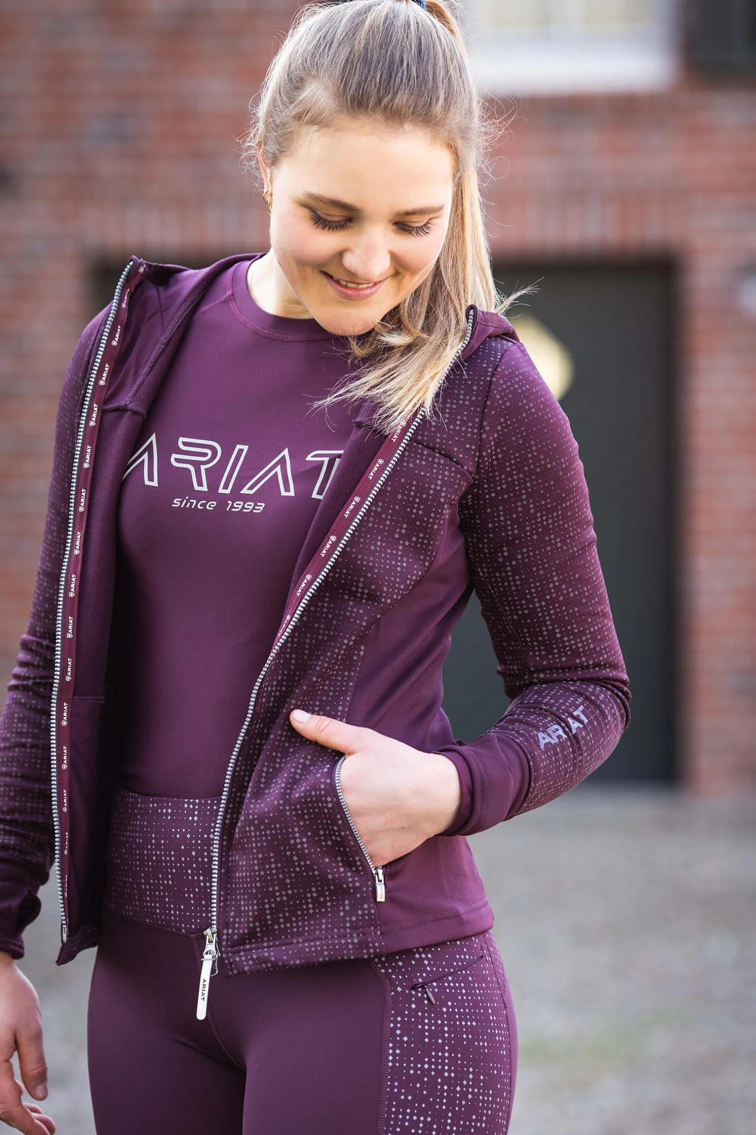 Ariat Eos Lumina helforsterket tights til dame