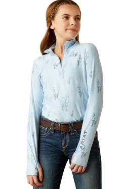 Ariat Lowell 3.0 Kid´s 1/4 Zip Baselayer Shirt