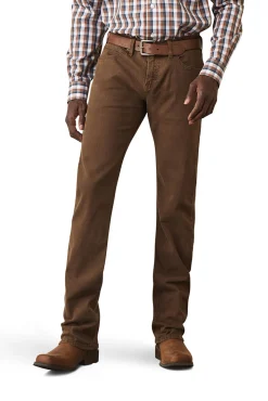 Ariat M7 Str Grizzly Straight jeans til herre i olivengrønn