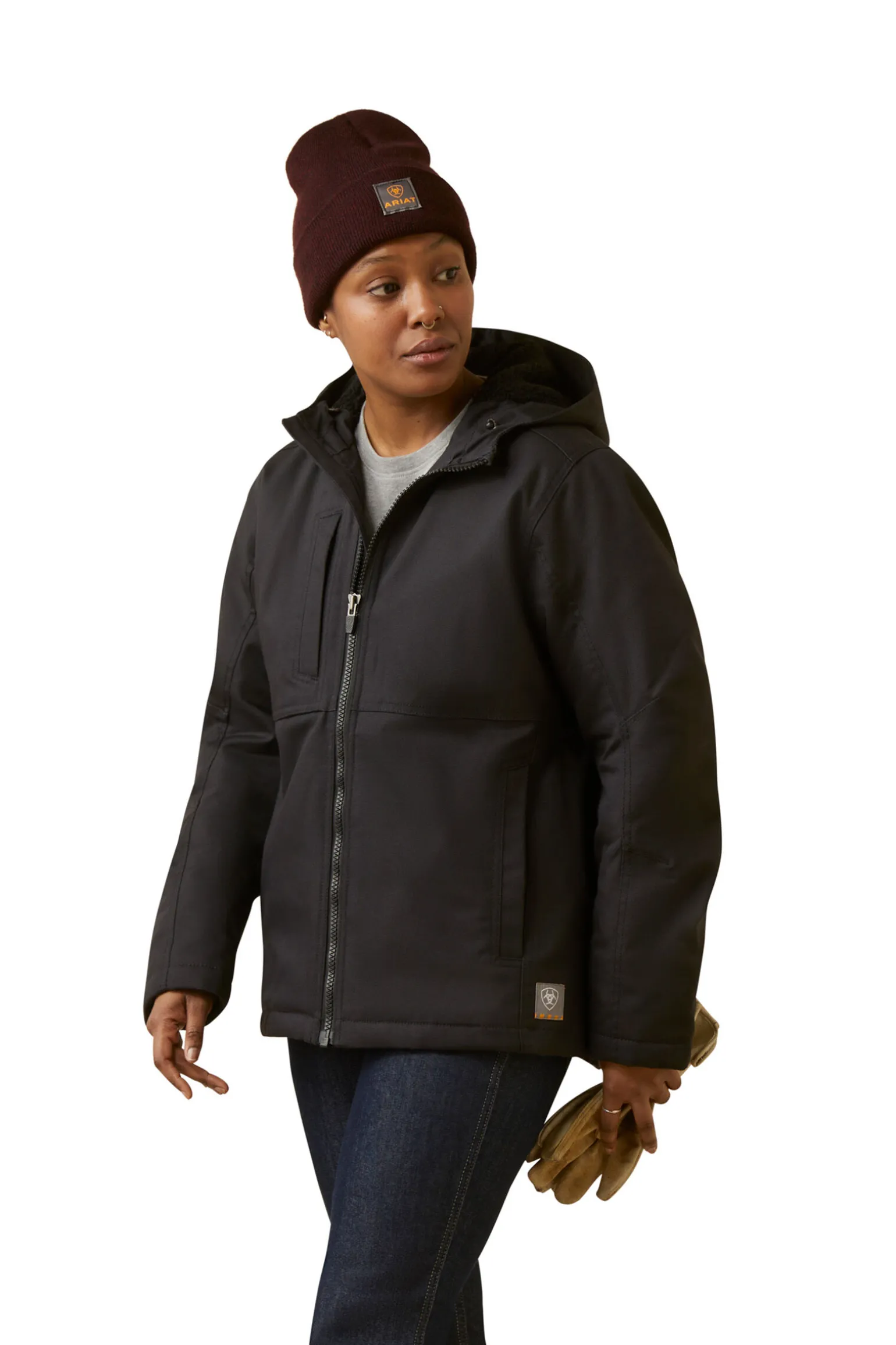Ariat Rebar DuraCanvas fôret jakke til dame