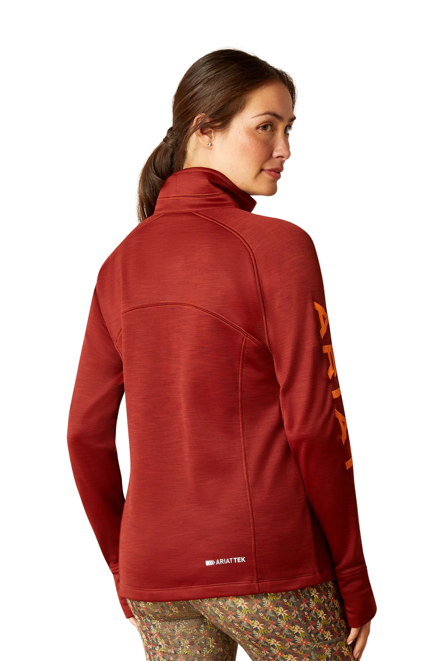 Ariat Tek Team sweatshirt med 1/2 glidelås, dame