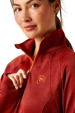 Ariat Tek Team sweatshirt med 1/2 glidelås, dame