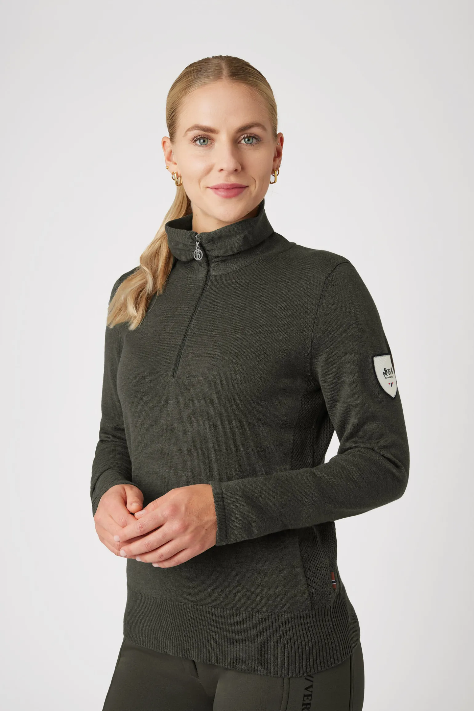 B Vertigo Athena pullover i merinomix til dame