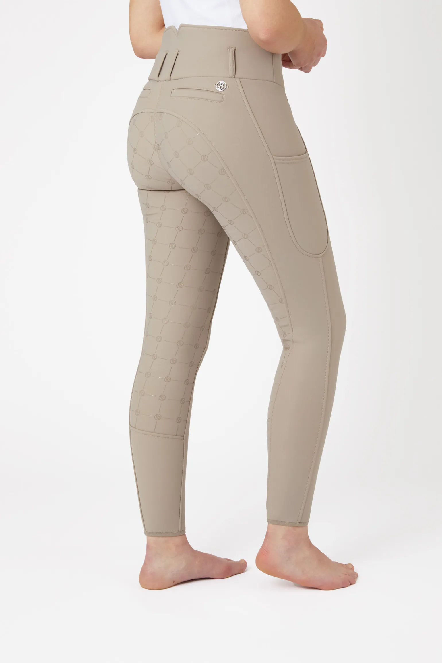 B Vertigo Aurelia helforsterkede termoridetights til dame