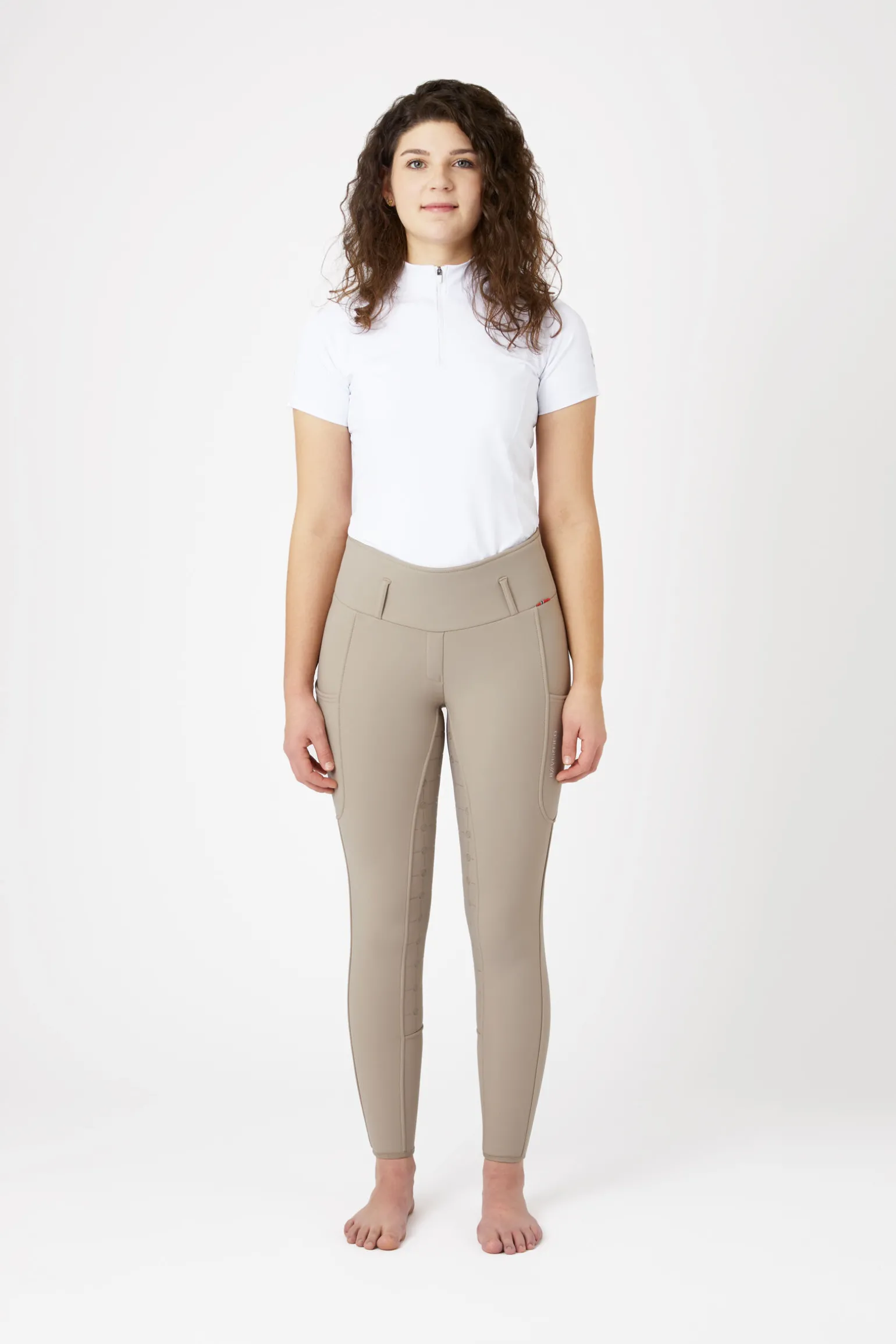 B Vertigo Aurelia helforsterkede termoridetights til dame