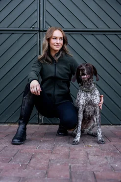 B Vertigo Cleo elastisk ridejakke i fleece til dame