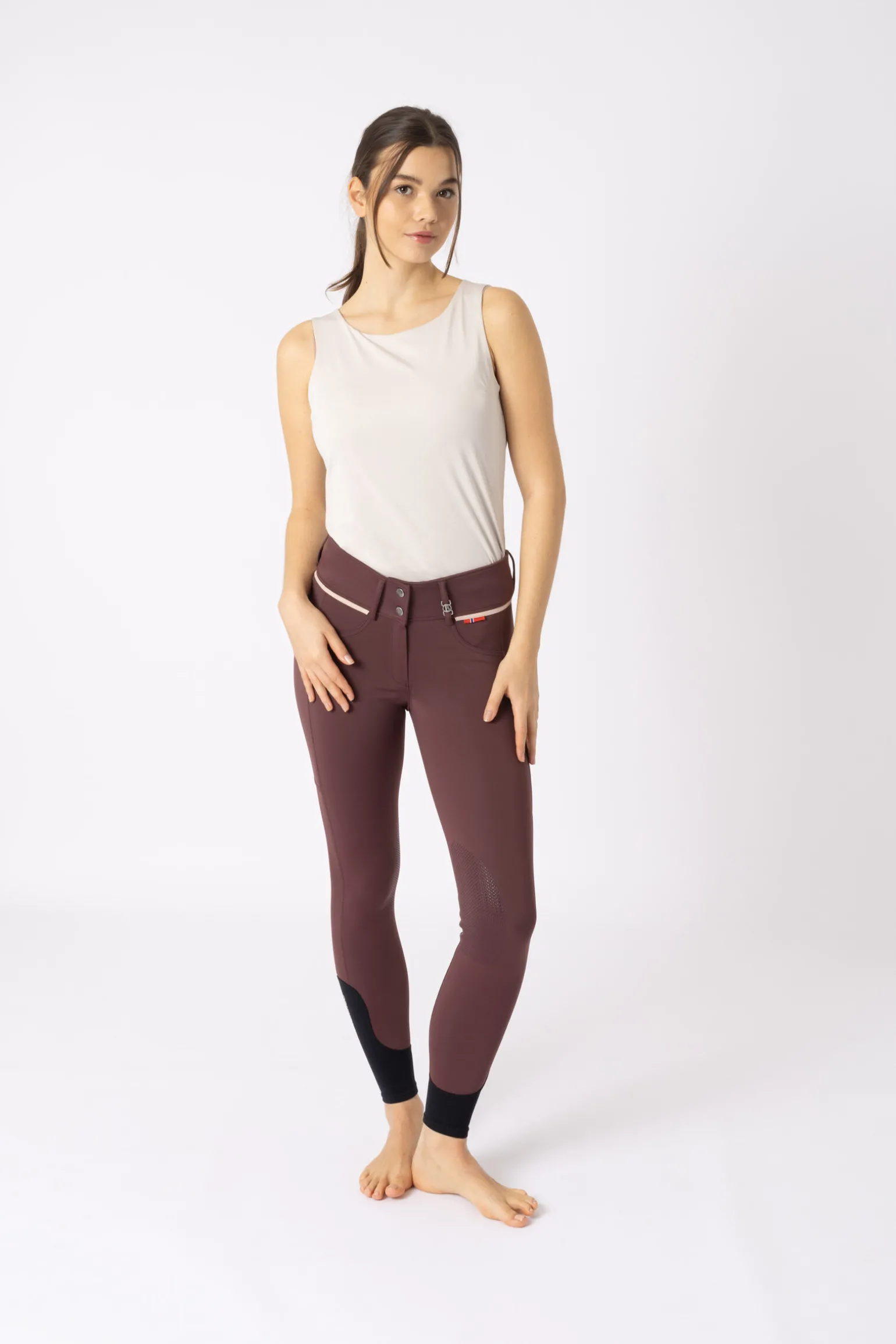 B Vertigo Elea kneforsterket ridebukse til dame