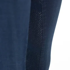 B Vertigo Elle denim ridebukse, helforsterket med silikon, dame