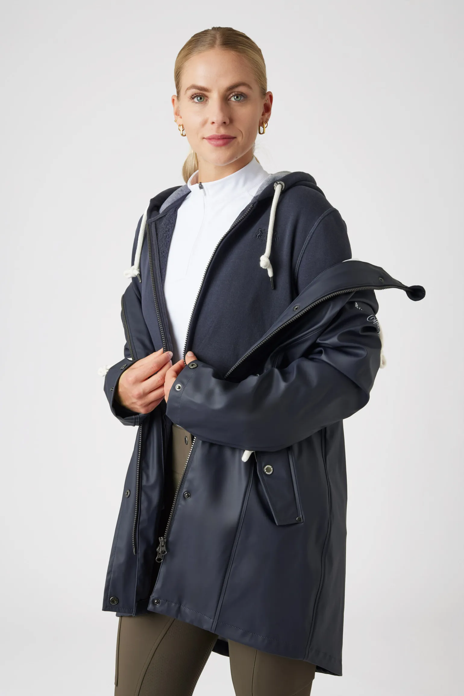 B Vertigo Emma PU regnjakke, dame