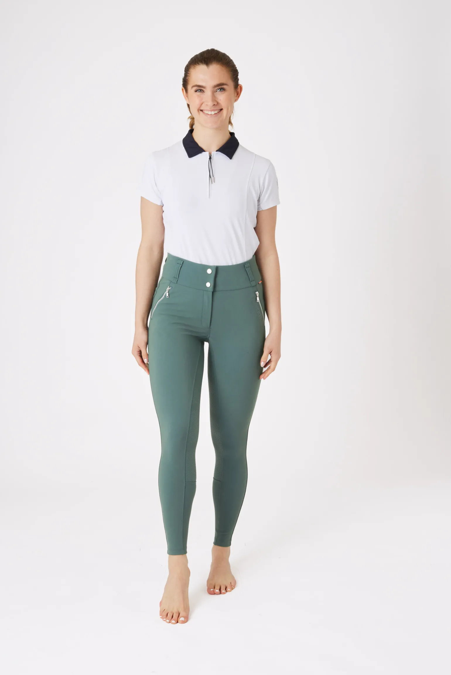 B Vertigo Enya helforsterkede ridebukser til dame