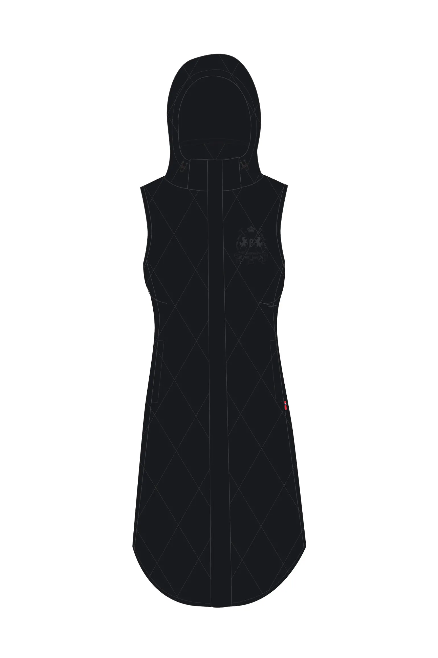 B Vertigo Gem lang, fôret ridevest