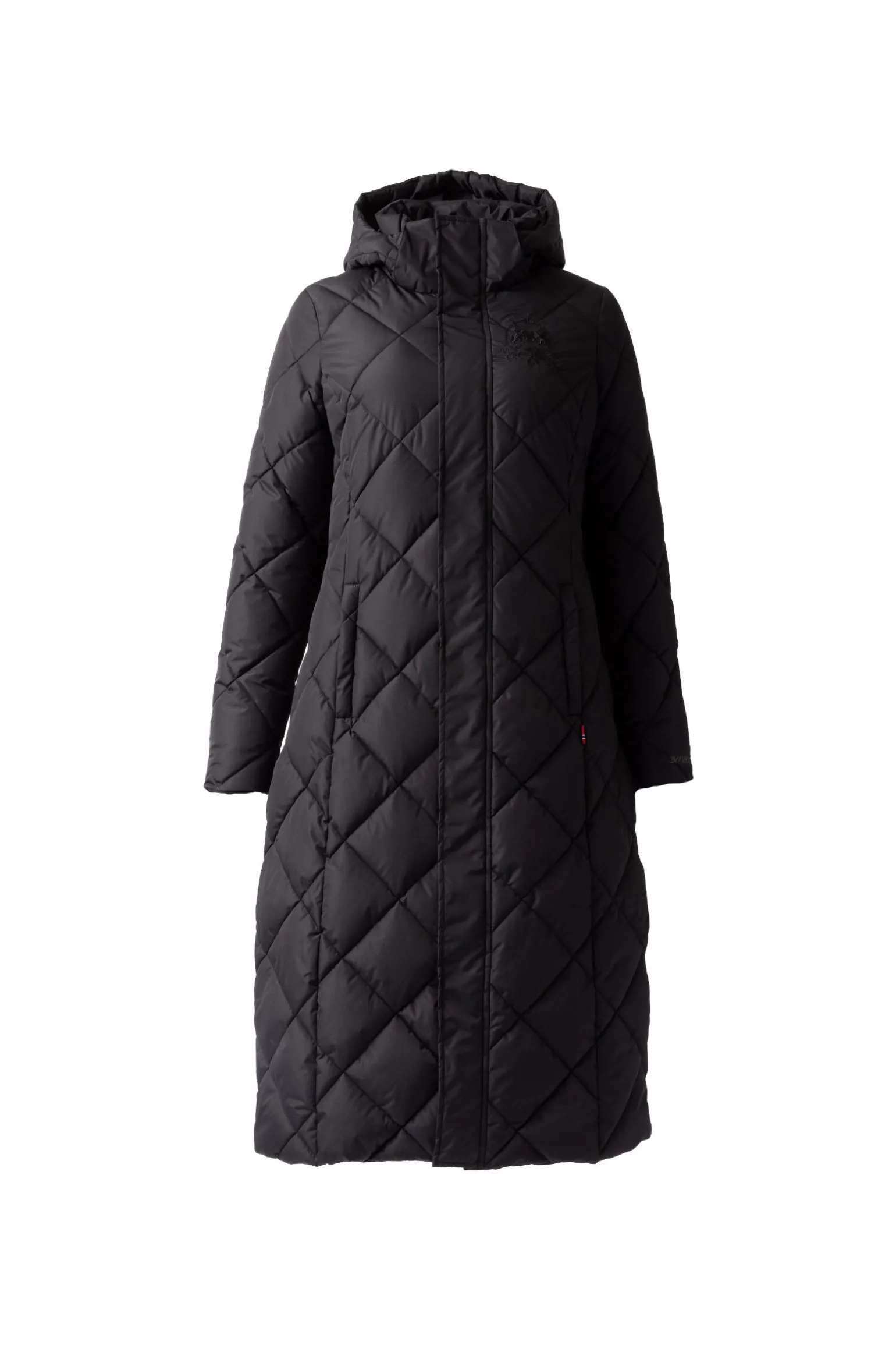 B Vertigo Gem lettfôret frakk til dame