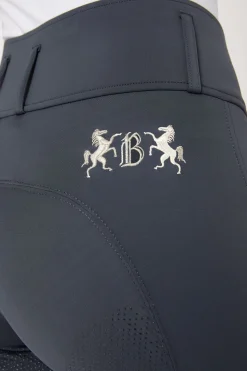 B Vertigo Meghan helforsterkede ridebukser med høyt liv til dame