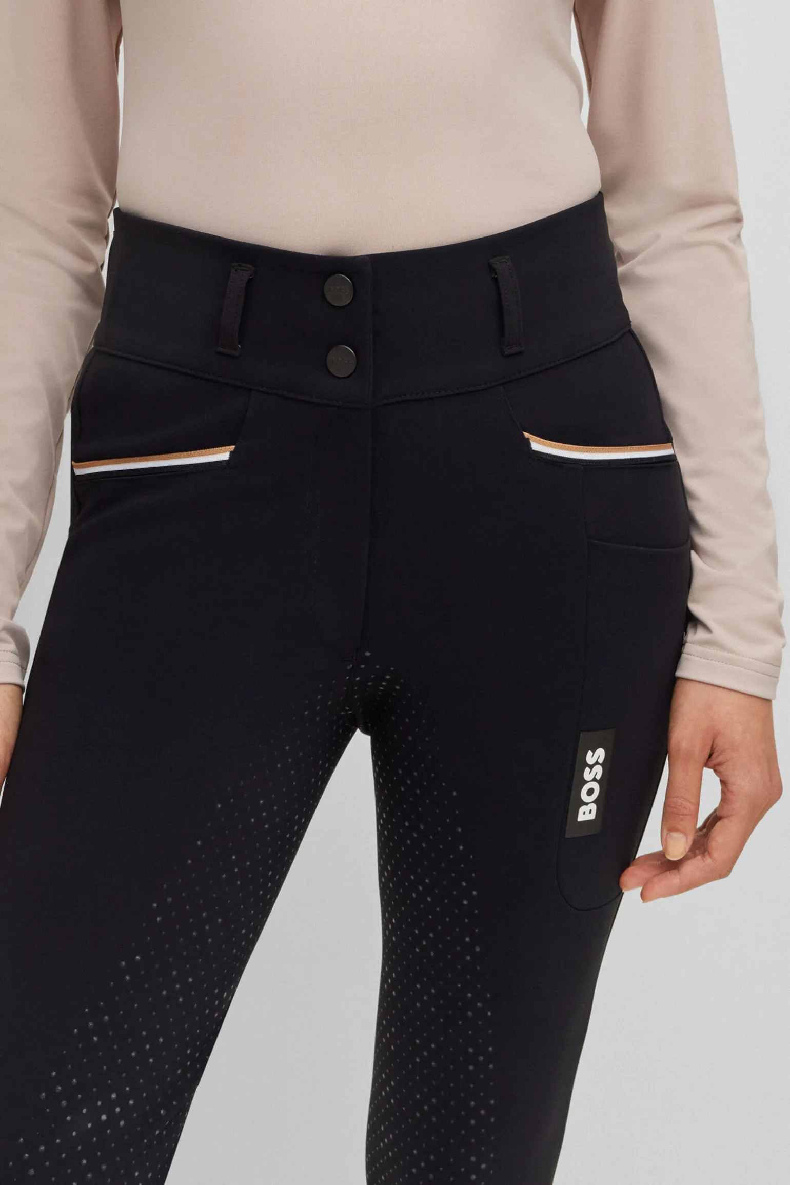 Boss Hailey Full Grip High Waist Sommer Ridebukser