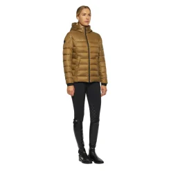 Cavalleria Toscana dame steppjakke med integrert hette