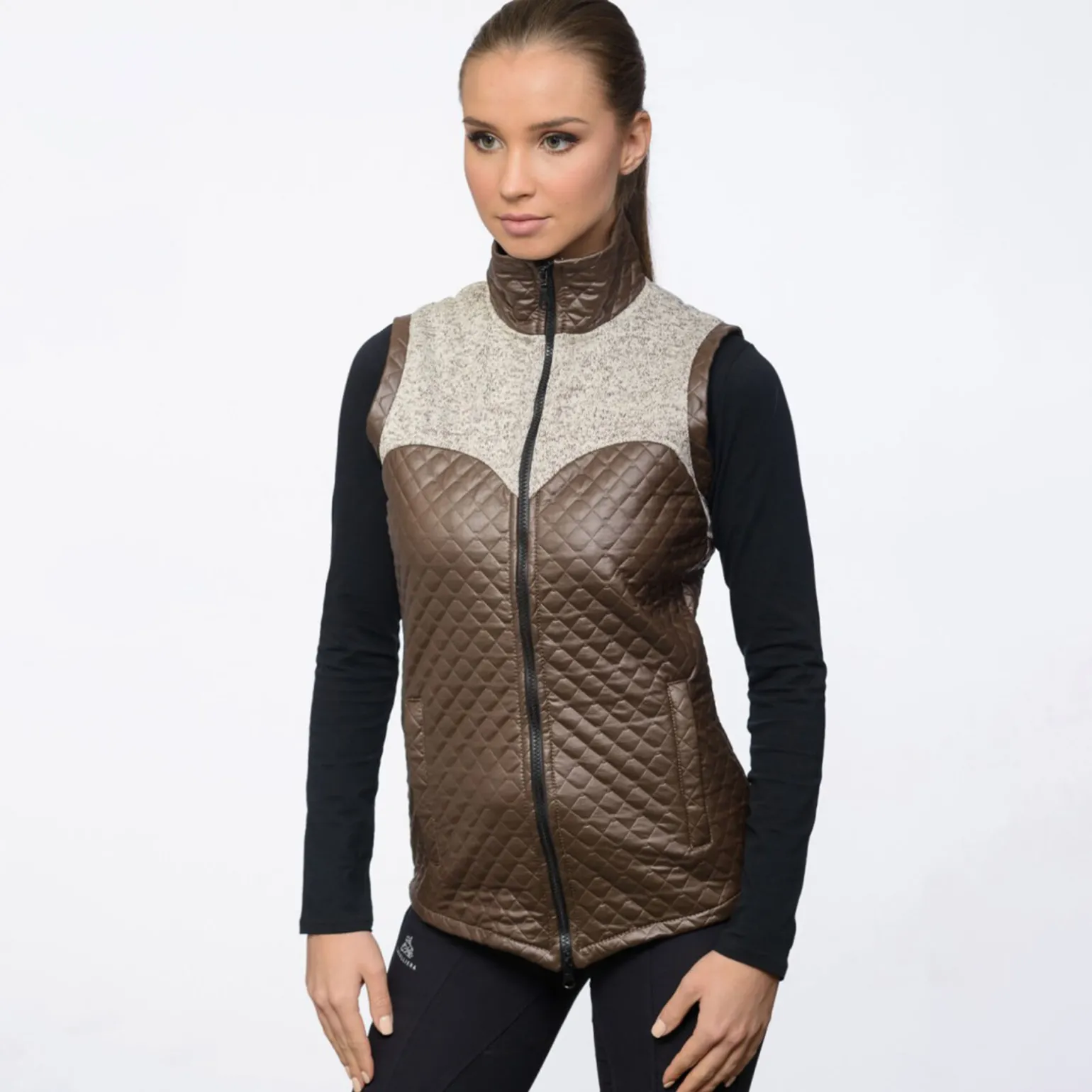 Cavalliera MAJESTY ridevest med vanntette paneler