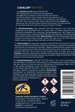 Cavalor Dry Feet, høver, 250 mø