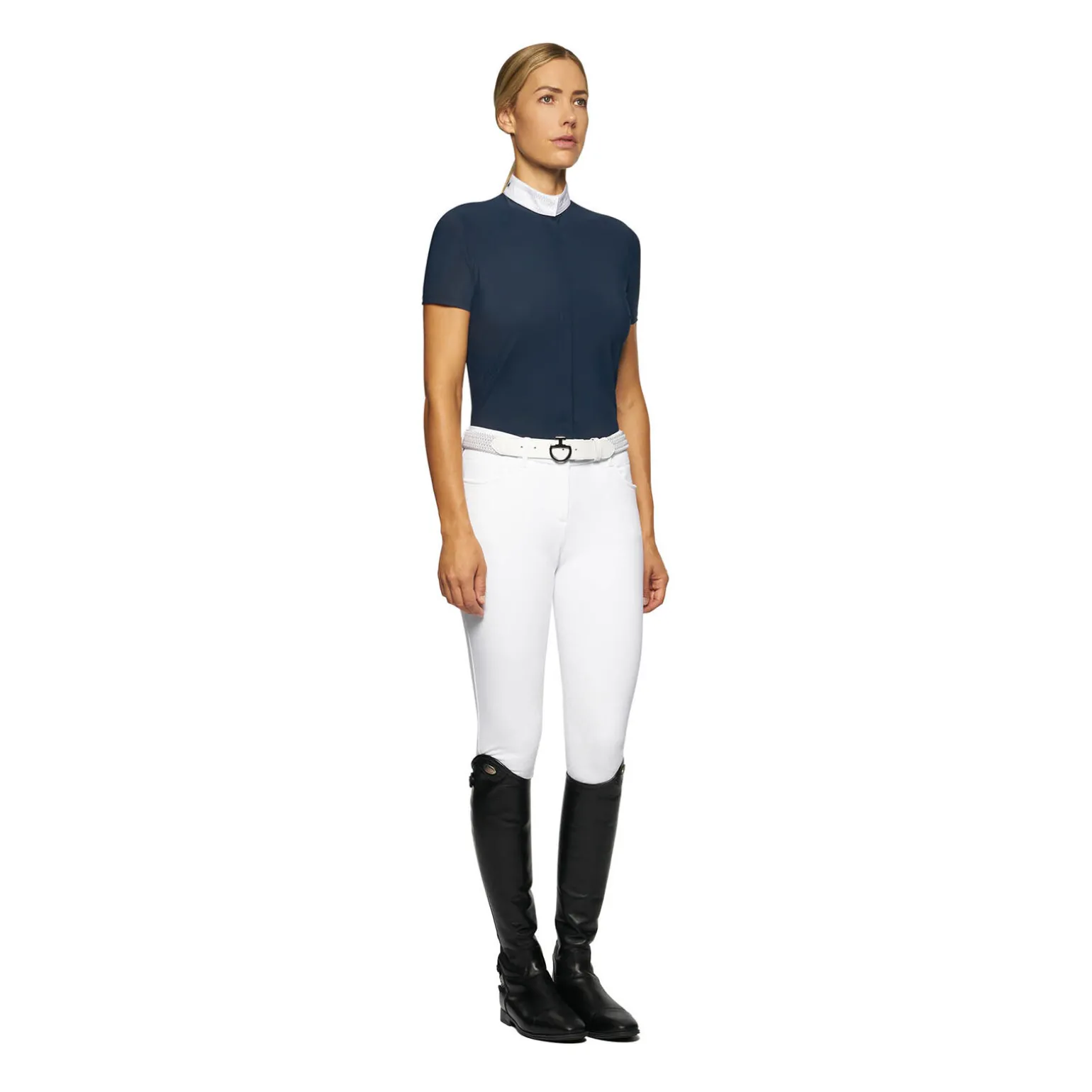 CT Elegant Embroidery S/S Competition Shirt