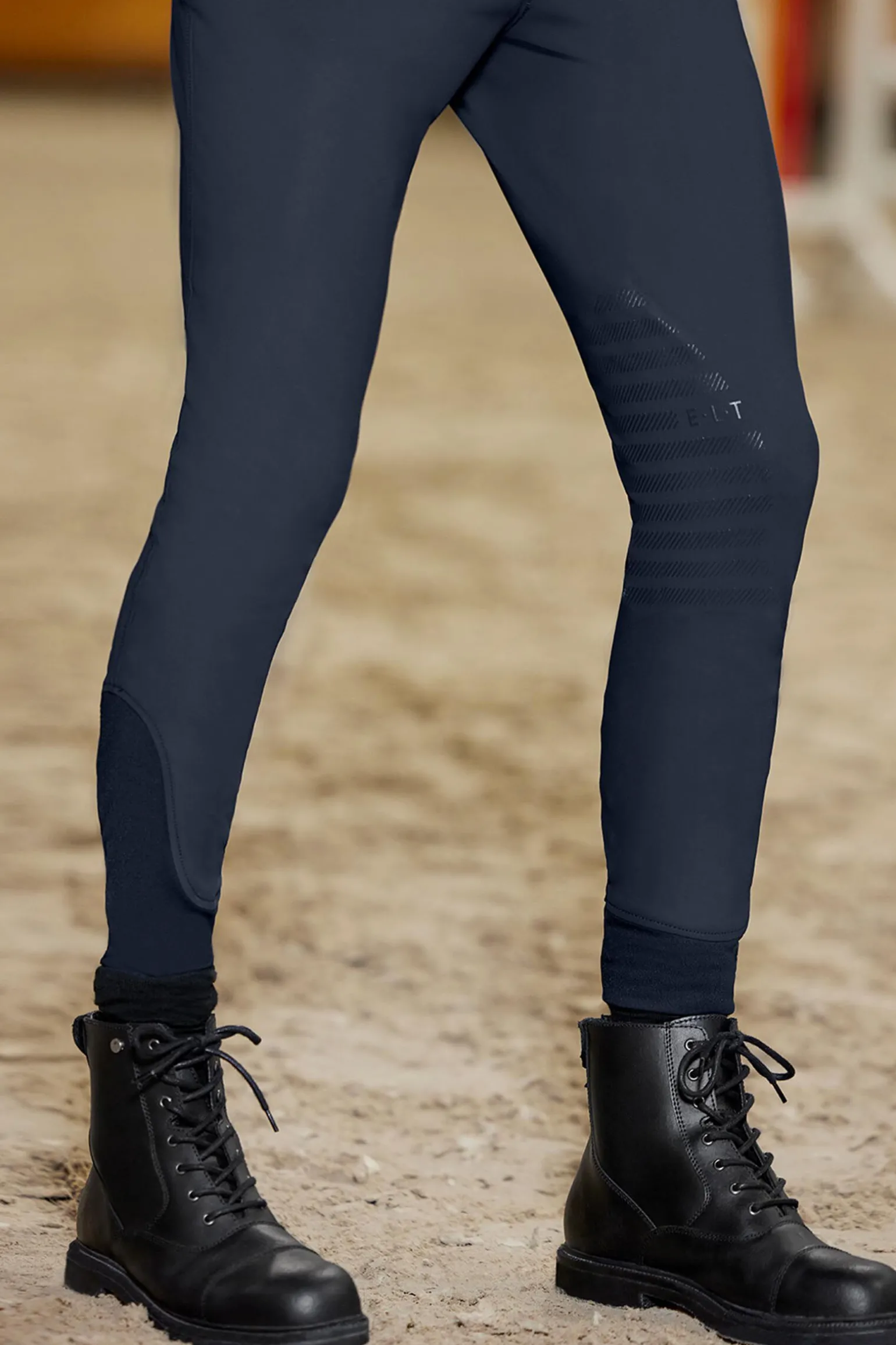 ELT Mailo kneforsterkede ridebukser for menn med silikon