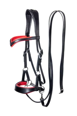 F.R.A. Freedom Riding Articles Aruba bittløst hodelag med tøyler (system 3)