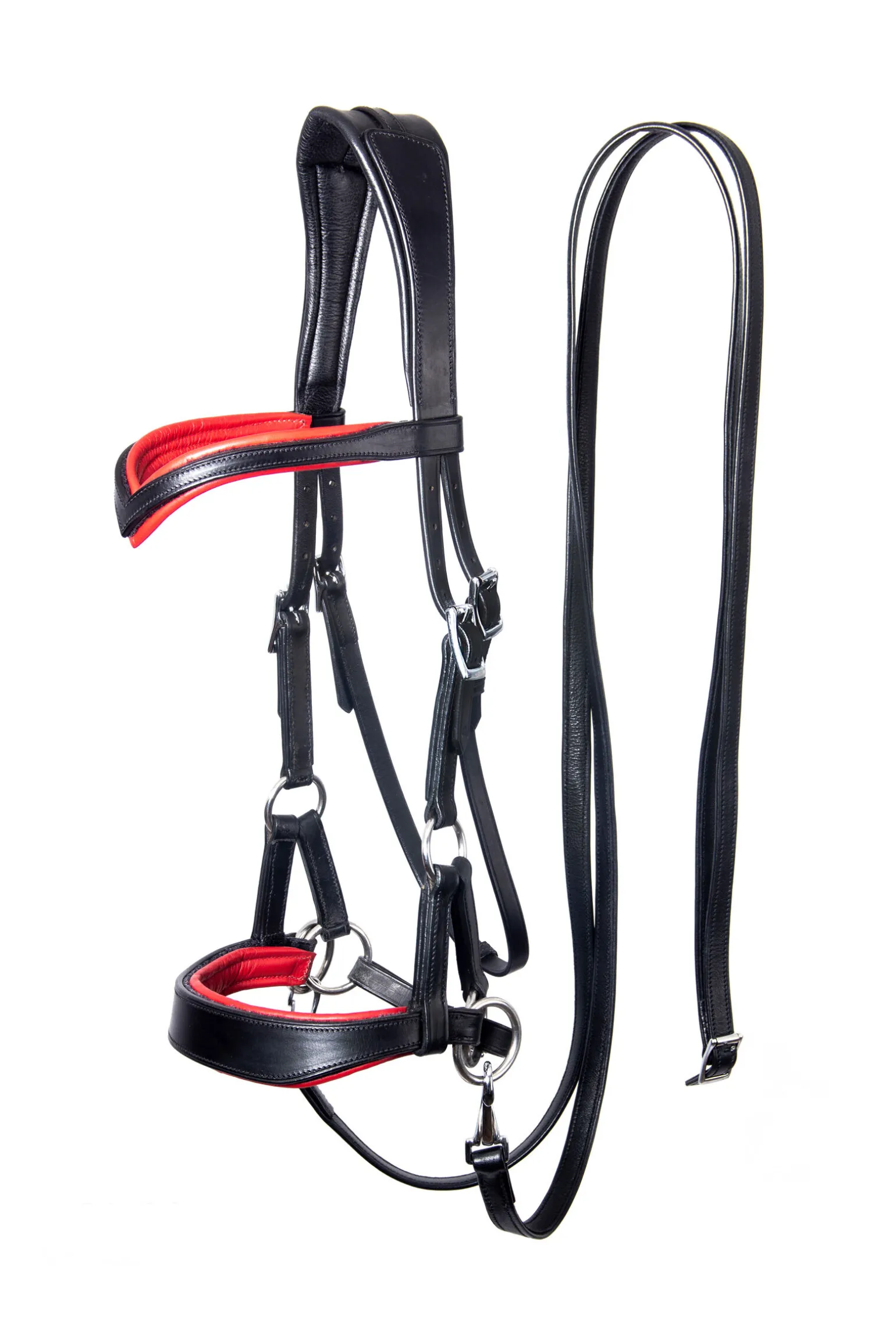 F.R.A. Freedom Riding Articles Aruba bittløst hodelag med tøyler (system 3)