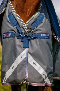 Horseware Amigo Bravo 12 Plus utedekken med avtakbar hals, 0g