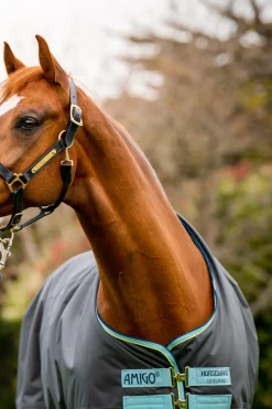Horseware Amigo Hero Ripstop Plus utedekken med avtakbar hals, 200g