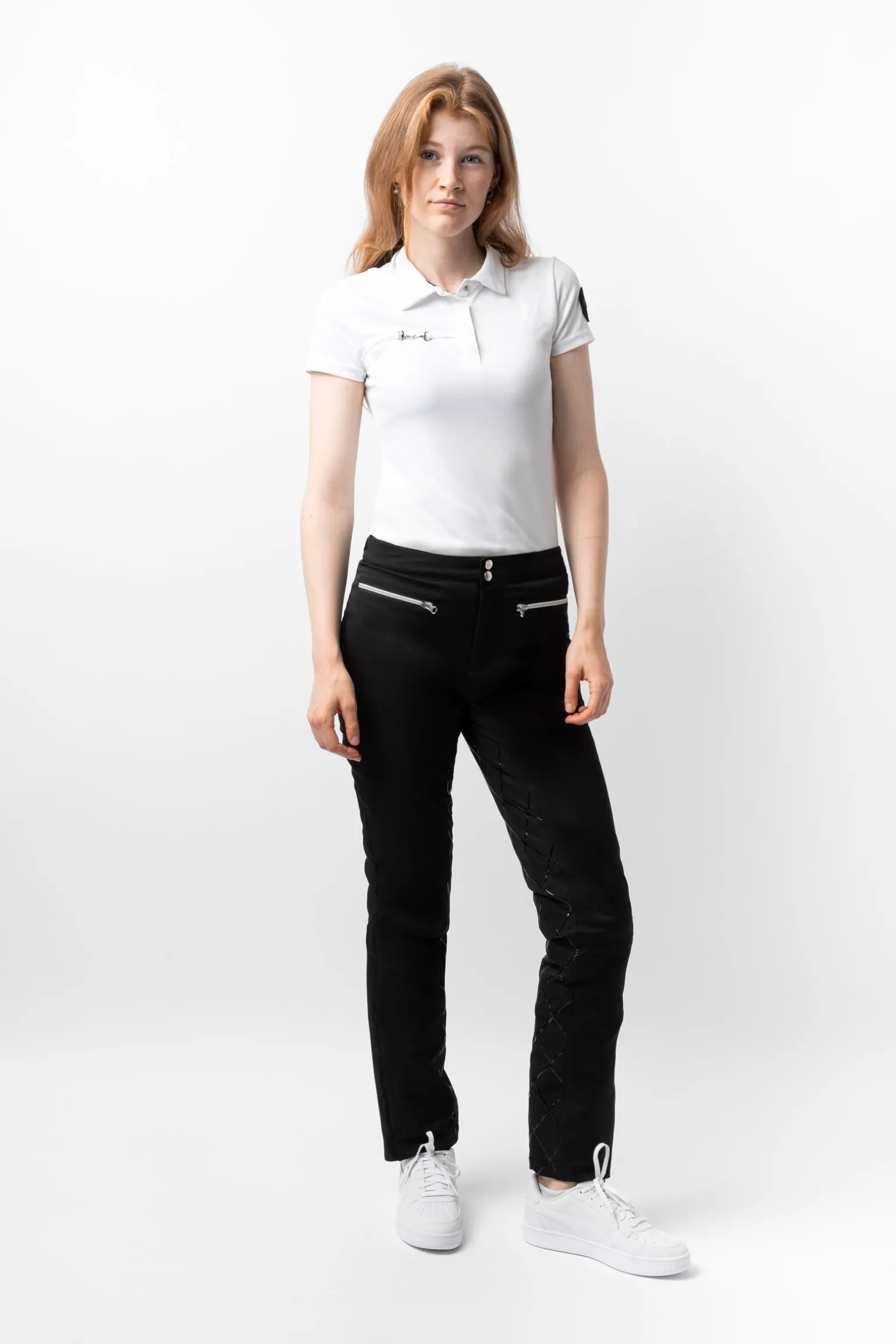 Horze Adeline ridebukse, fôret, silikon, dame