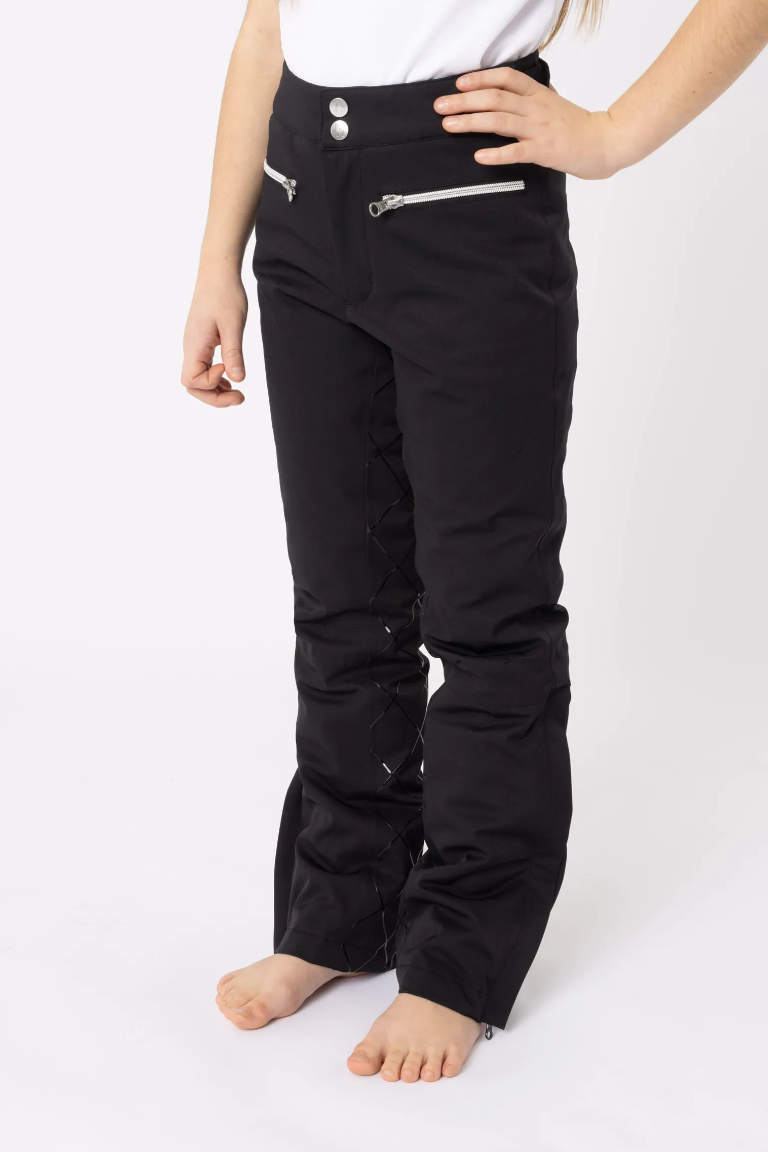 Horze Adeline silikonpolstret ridebukse, barn