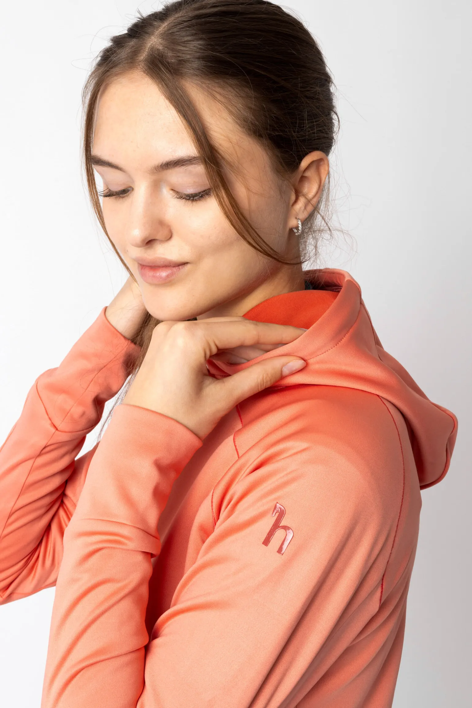 Horze Aida funksjonell sweatshirt med hette, til dame