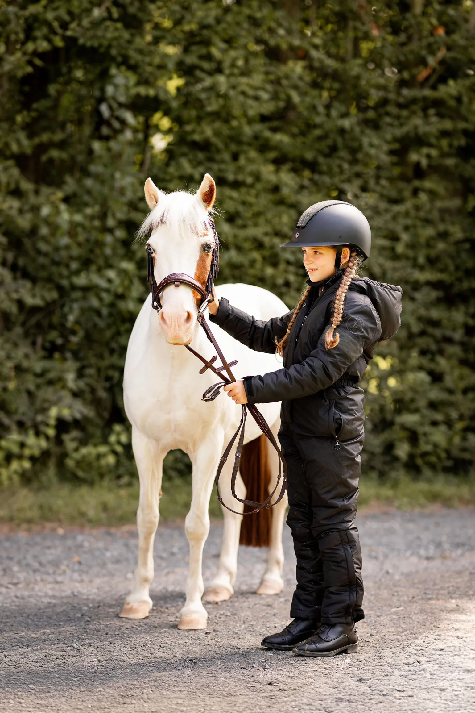 Horze Annica JR Barnas vanntette polstrede overall