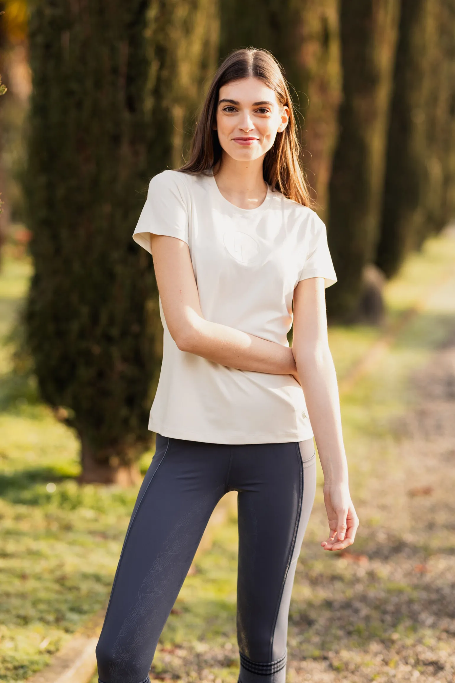 Horze Asa funksjonell t-skjorte til dame