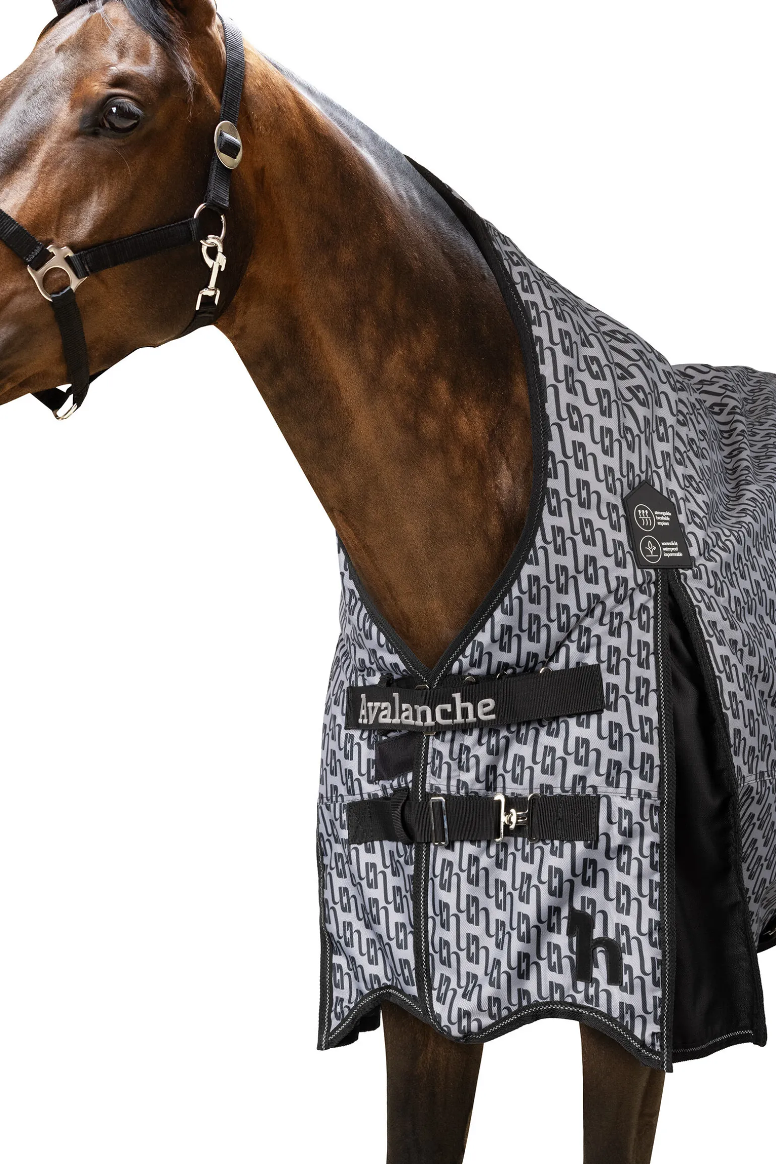 Horze Avalanche 1200D utedekken, tykt, 300g