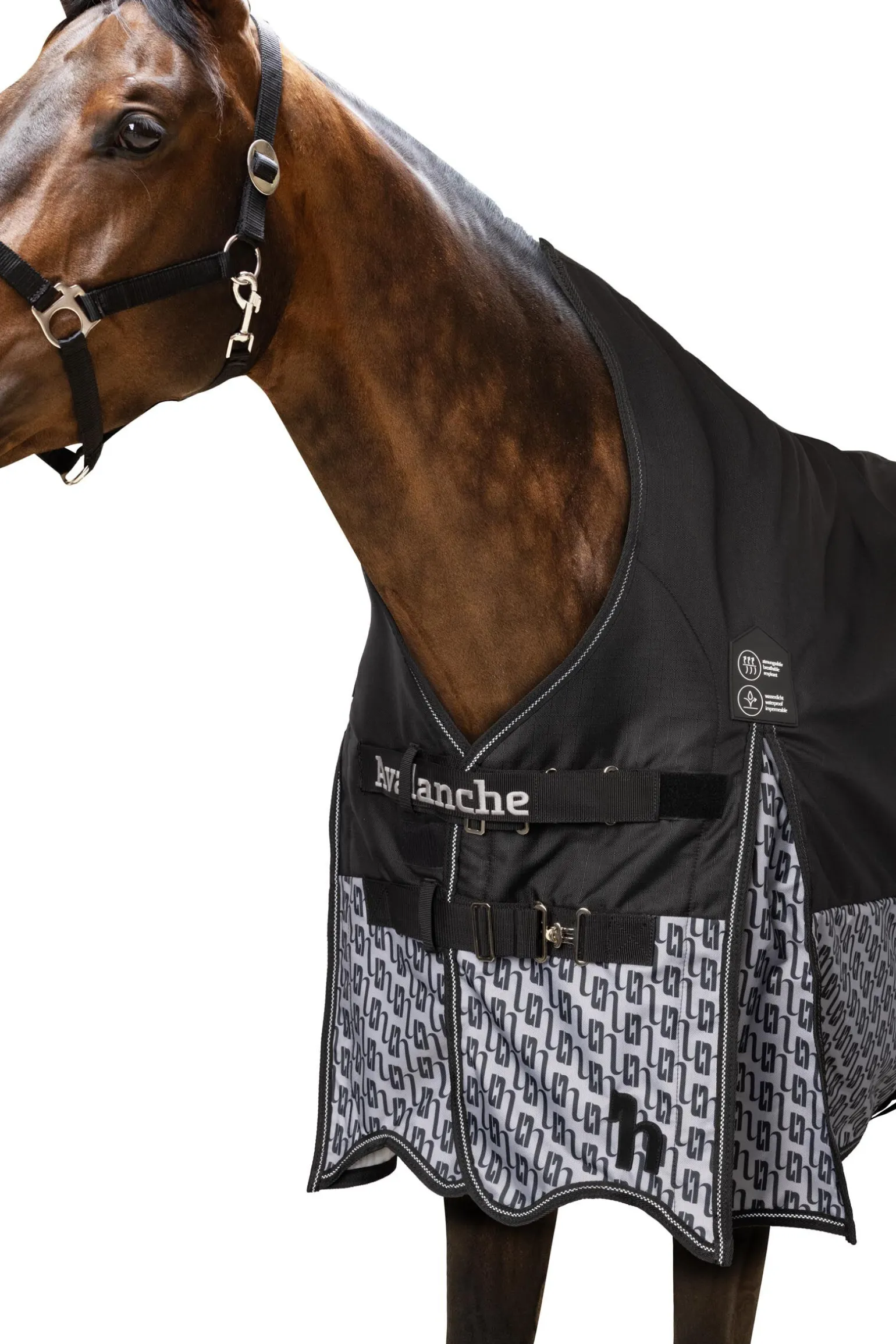 Horze Avalanche regndekken med fleece