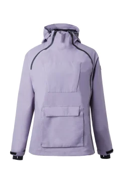 Horze Ayla ride-regnjakke med glidelås til dame