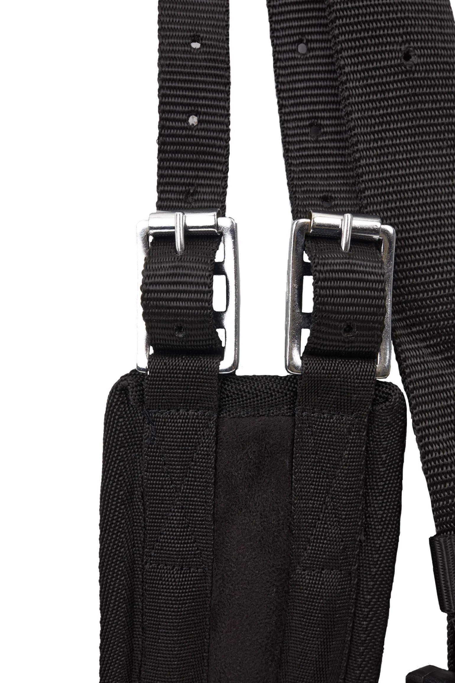 Horze barbaksal i semsket PU-lær