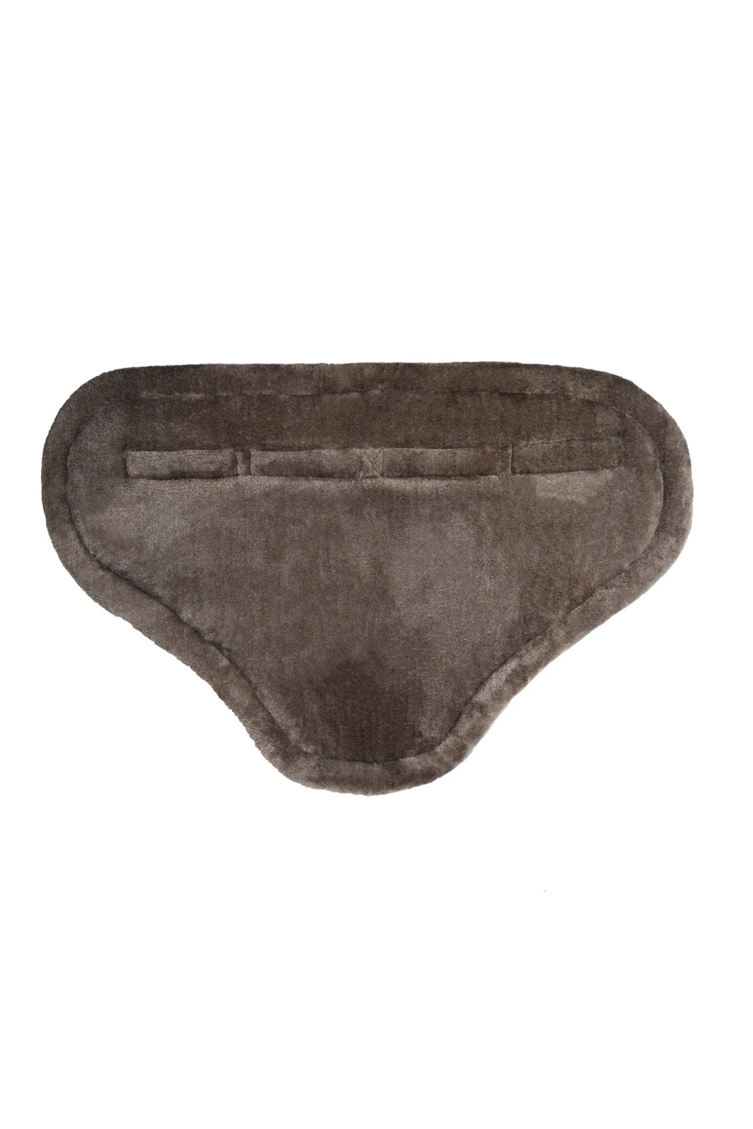 Horze barbaksal i semsket PU-lær