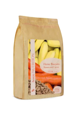 Horze Biscuits godbiter, banan og gulrot, 1 kilo