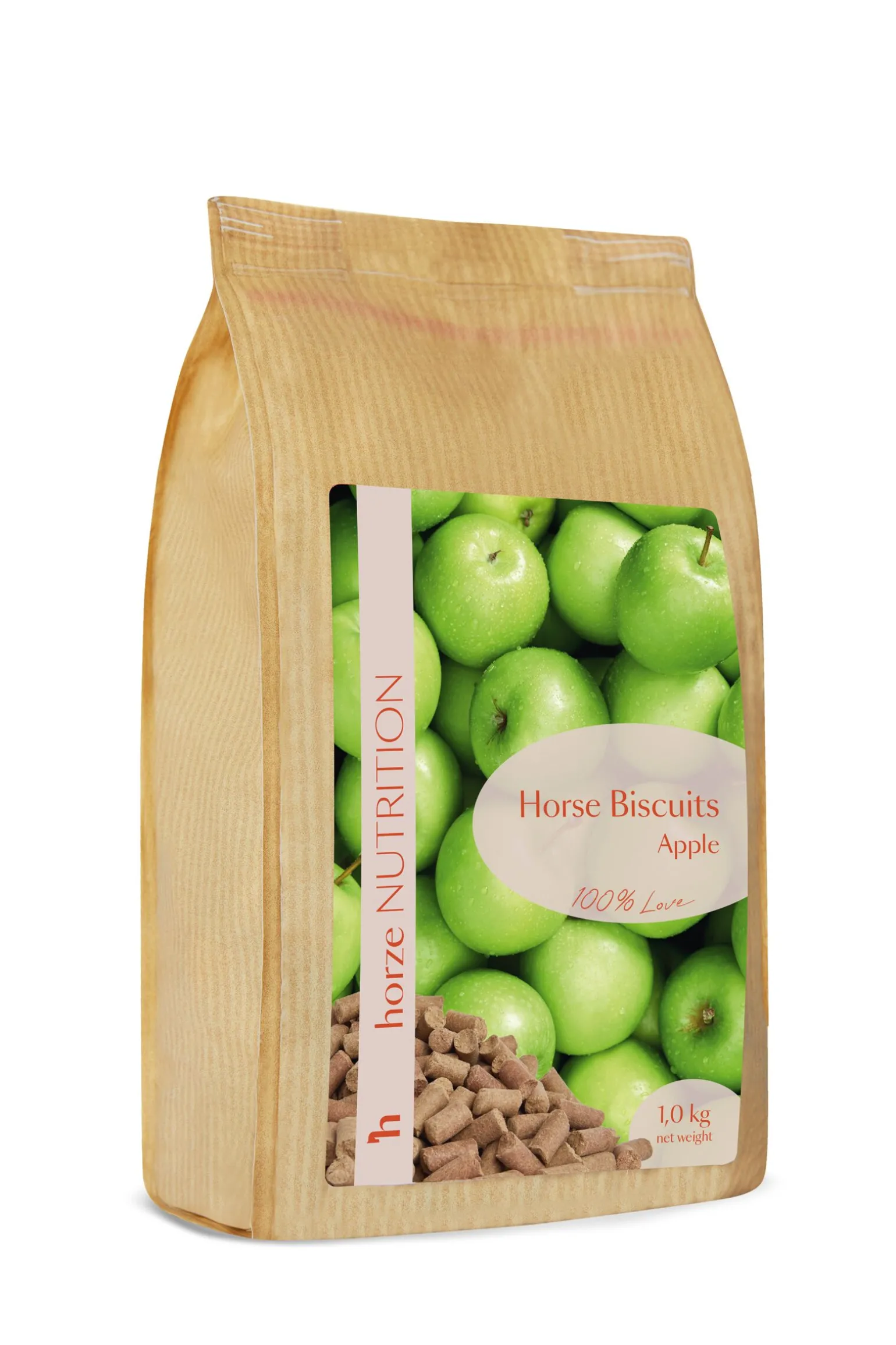 Horze Biscuits godbiter, eple, 1 kilo