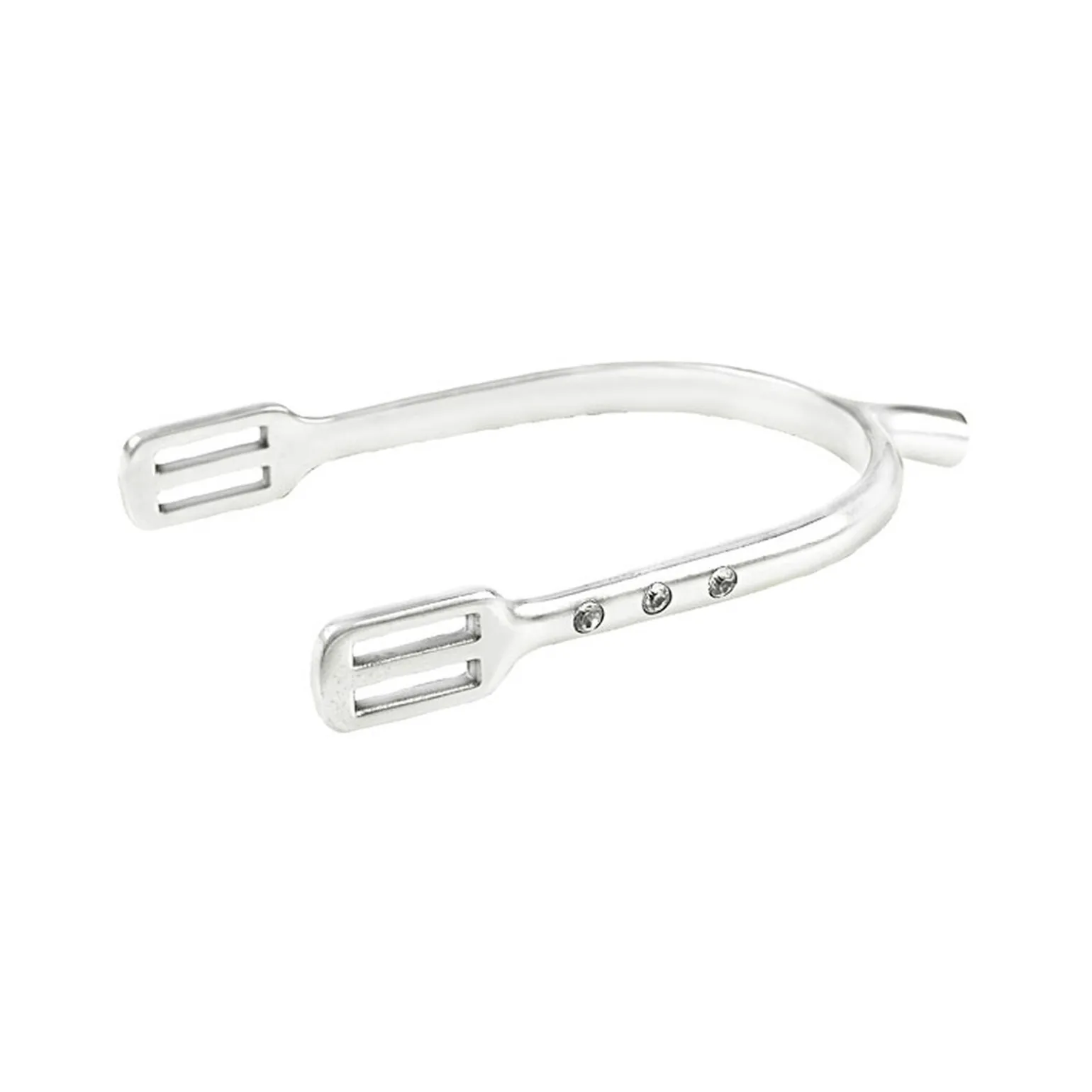 Horze blingsporer, klar krystall