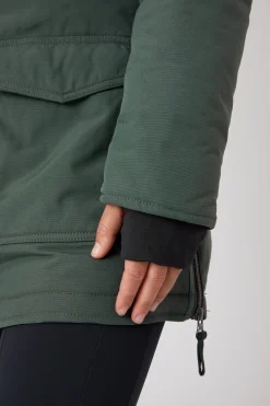 Horze Brooke lang parkasjakke, dame