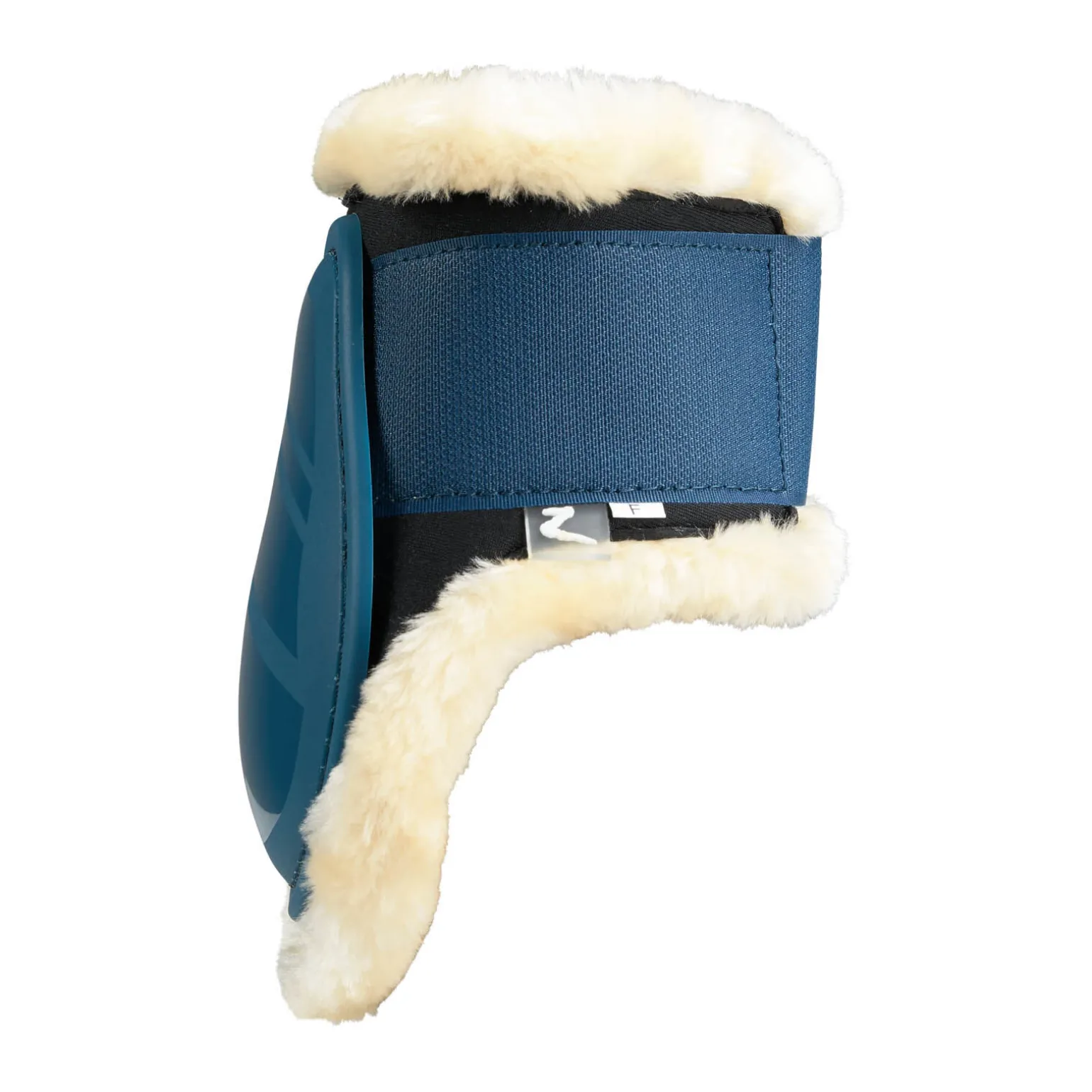 Horze Caliber bakbeinsbelegg med teddyfôr