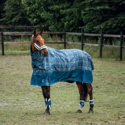 Horze Caliber bakbeinsbelegg med teddyfôr