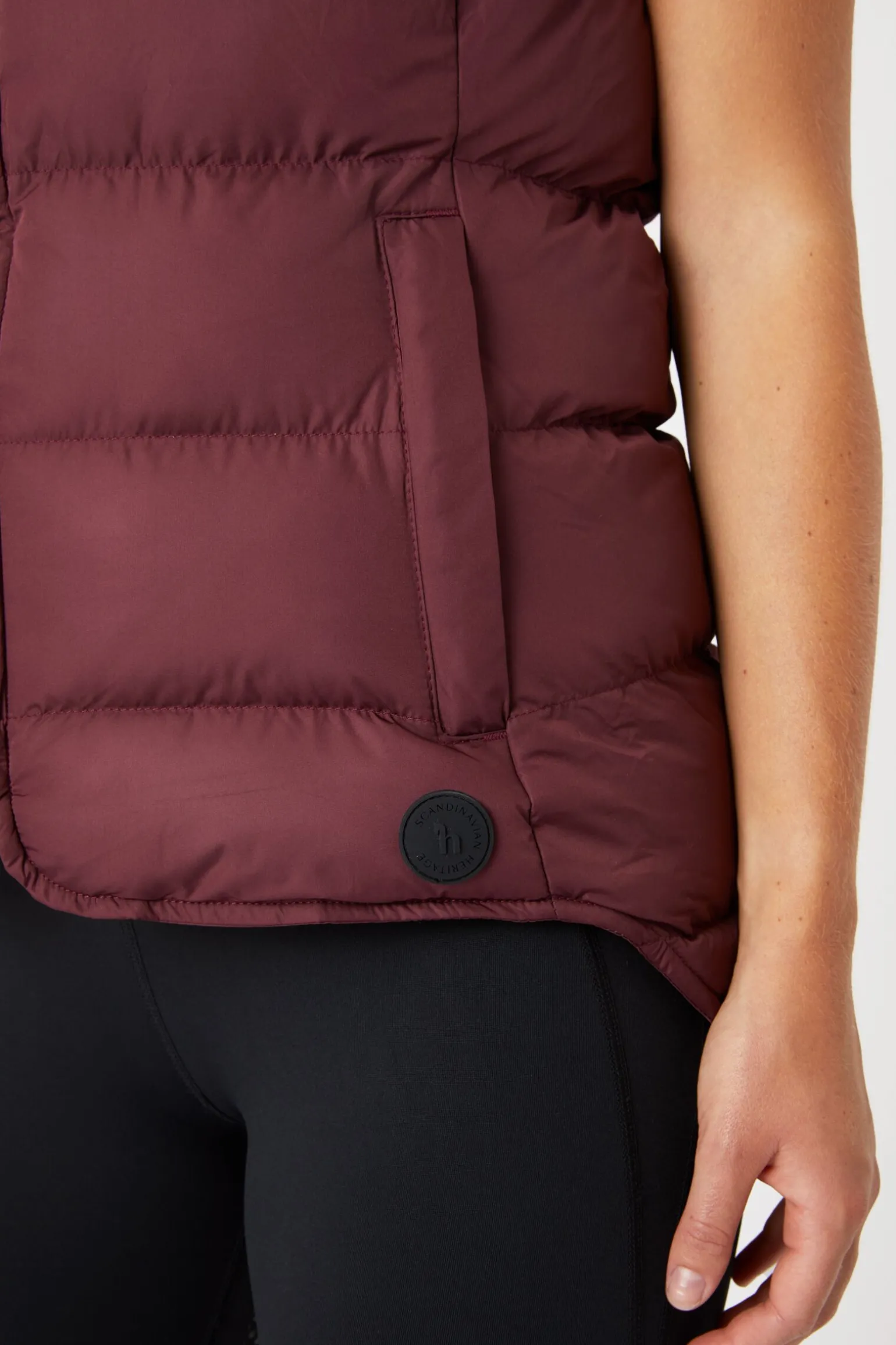 Horze Callie fôret ridevest med hette til dame