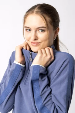 Horze Christa ridejakke i fleece med halv glidelås, til dame