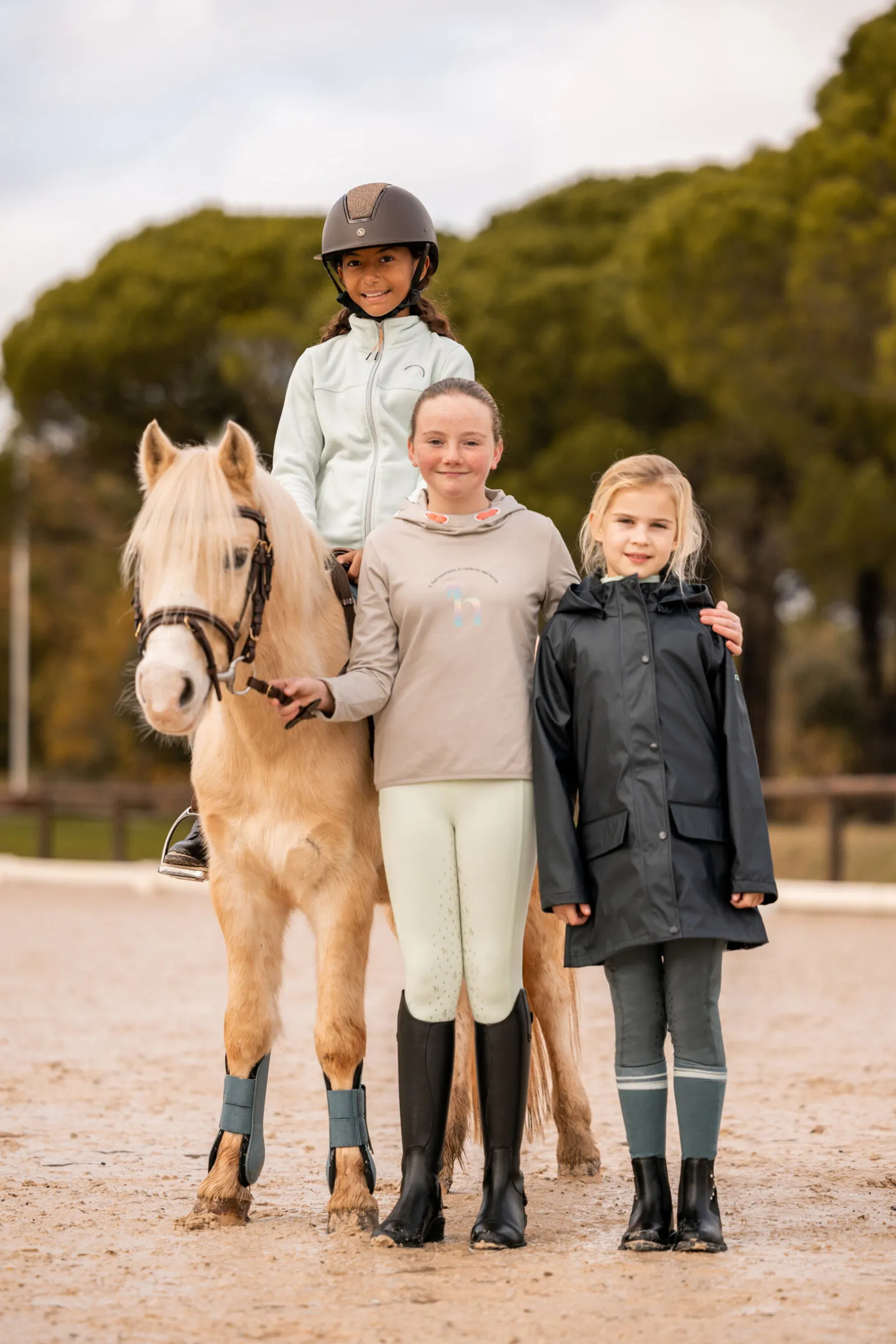 Horze Clara regnjakke til barn