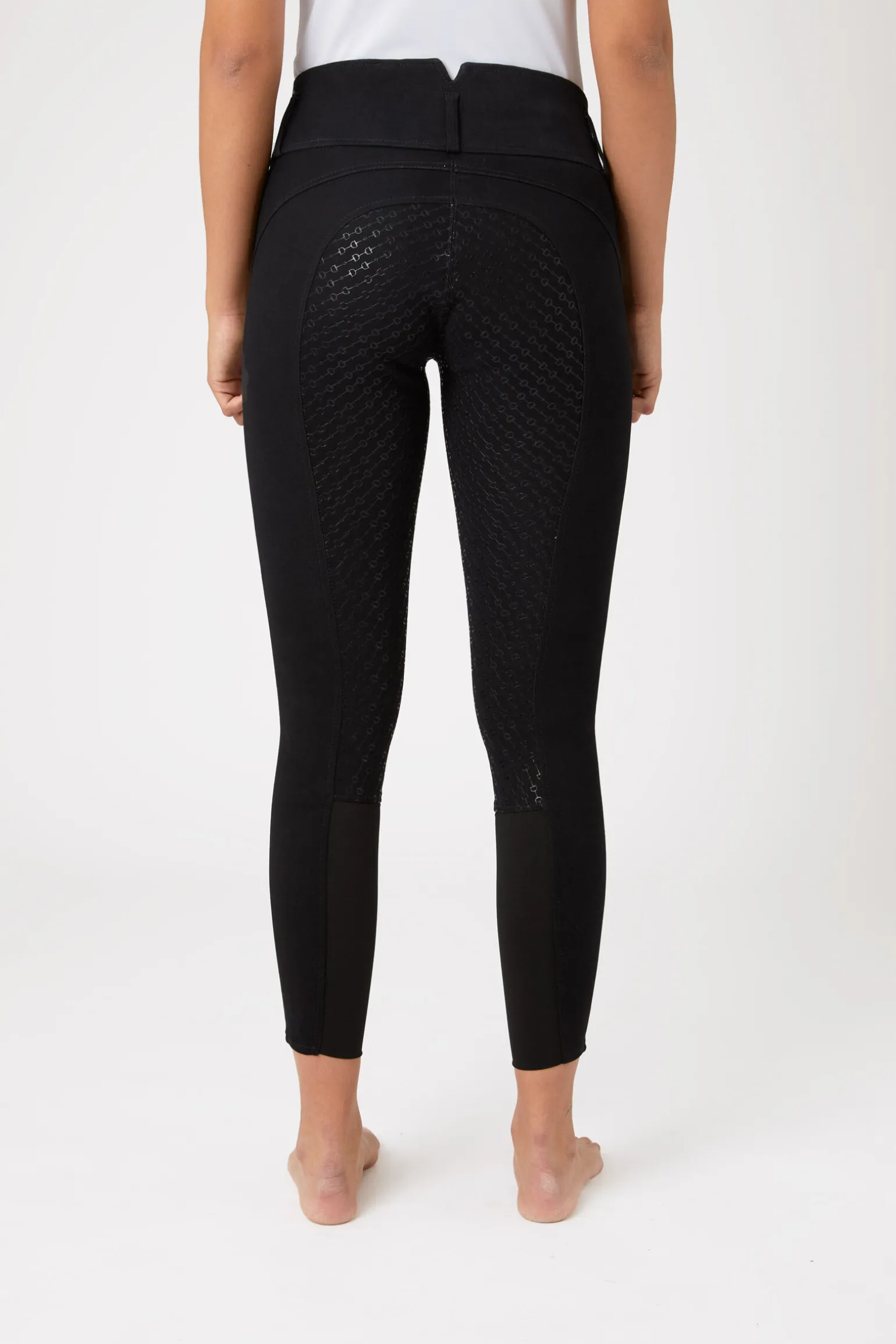 Horze Daniela helforsterkede ridebukser med silikon, dame