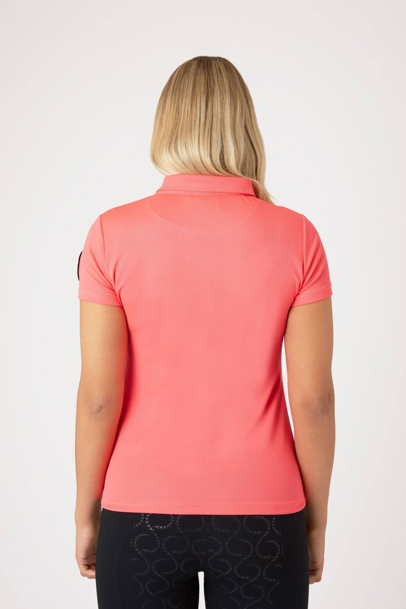 Horze Denise funksjonell kortermet poloskjorte, dame